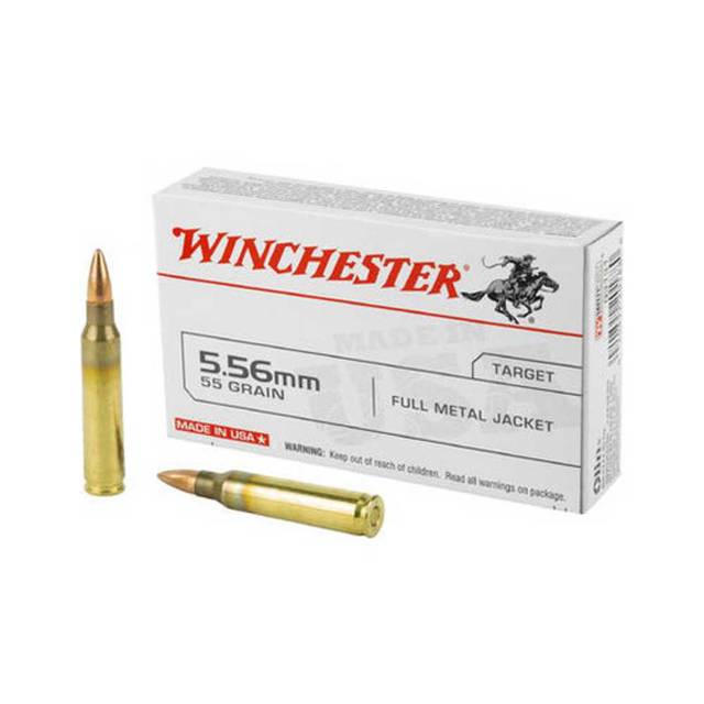 1000-Rounds Winchester M193 5.56x45mm 55 gr. (39.9 CPR)
