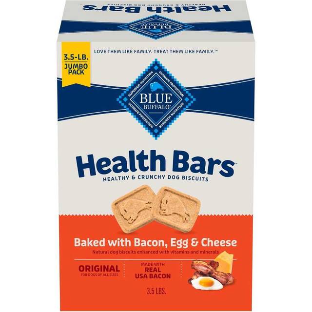 Blue Buffalo Health Bars Dog Biscuits, 3.5 lb. (Bacon, Egg & Cheese)