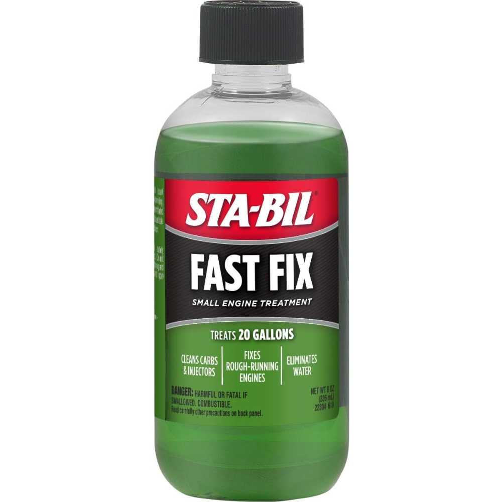 STA-BIL Fast Fix Small Engine Treatment, 8 oz. (Treats 20 Gallons)