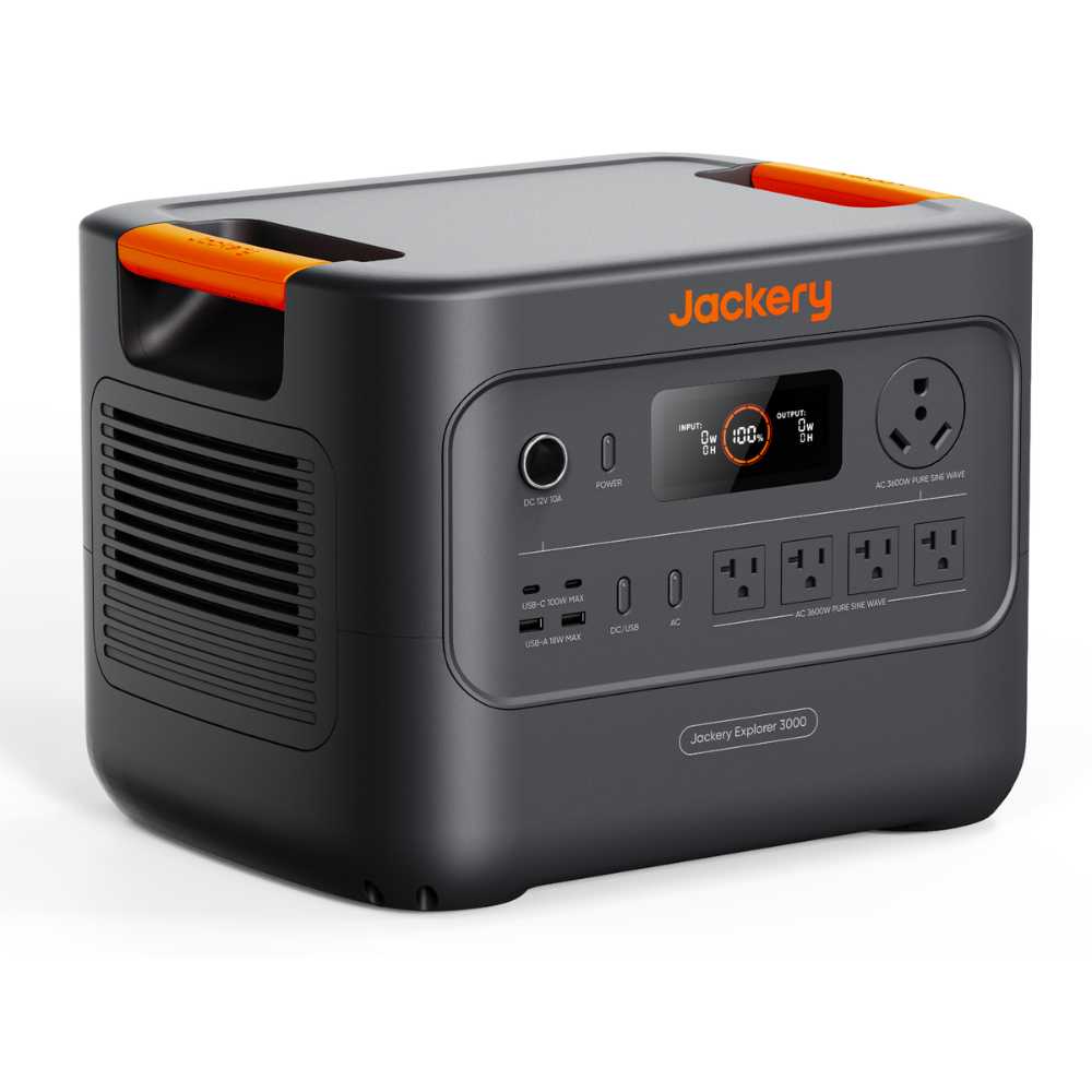 Jackery HomePower 3600W/3072Wh LiFePO4 Power Station