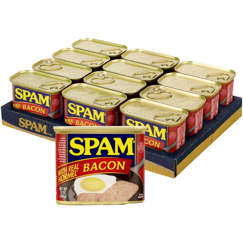 12-Pack Spam w/ Real Hormel Bacon, 12 oz. ($2.12 / Each)