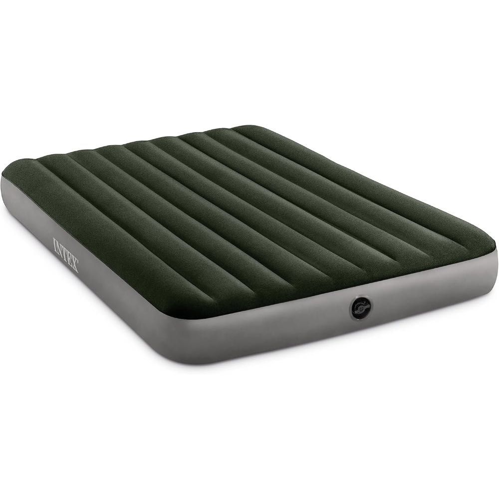 Intex Dura-Beam Queen Air Mattress w/ Air Pump