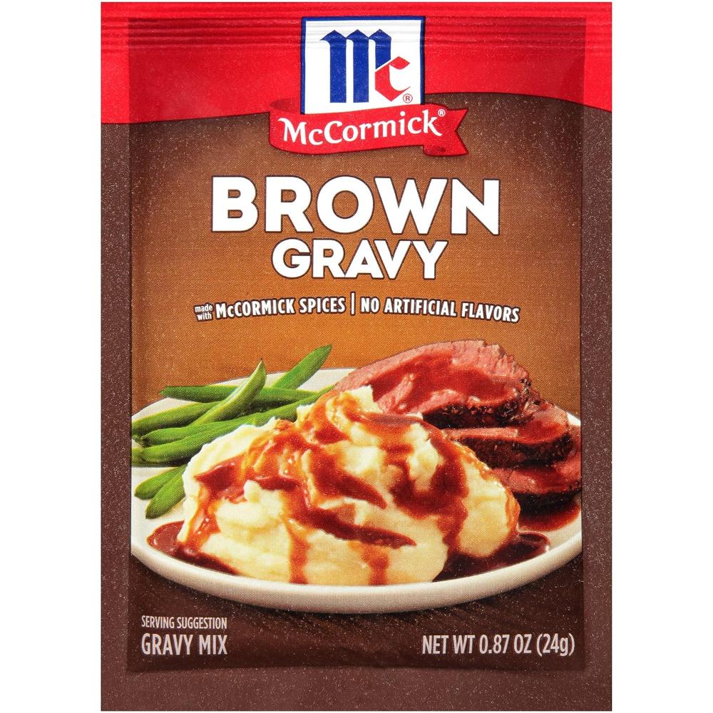 24-Pack McCormick Brown Gravy Mix, 0.87 oz.