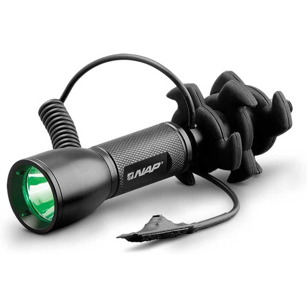 NAP Apache Predator Hog Hunting Stabilizer & Green LED Light w/ Pressure Switch