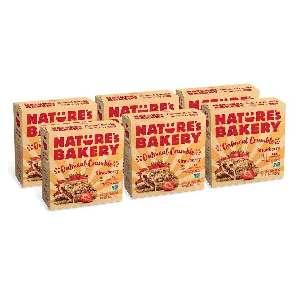 36-Pack Nature's Bakery Oatmeal Crumble Bars (Strawberry)