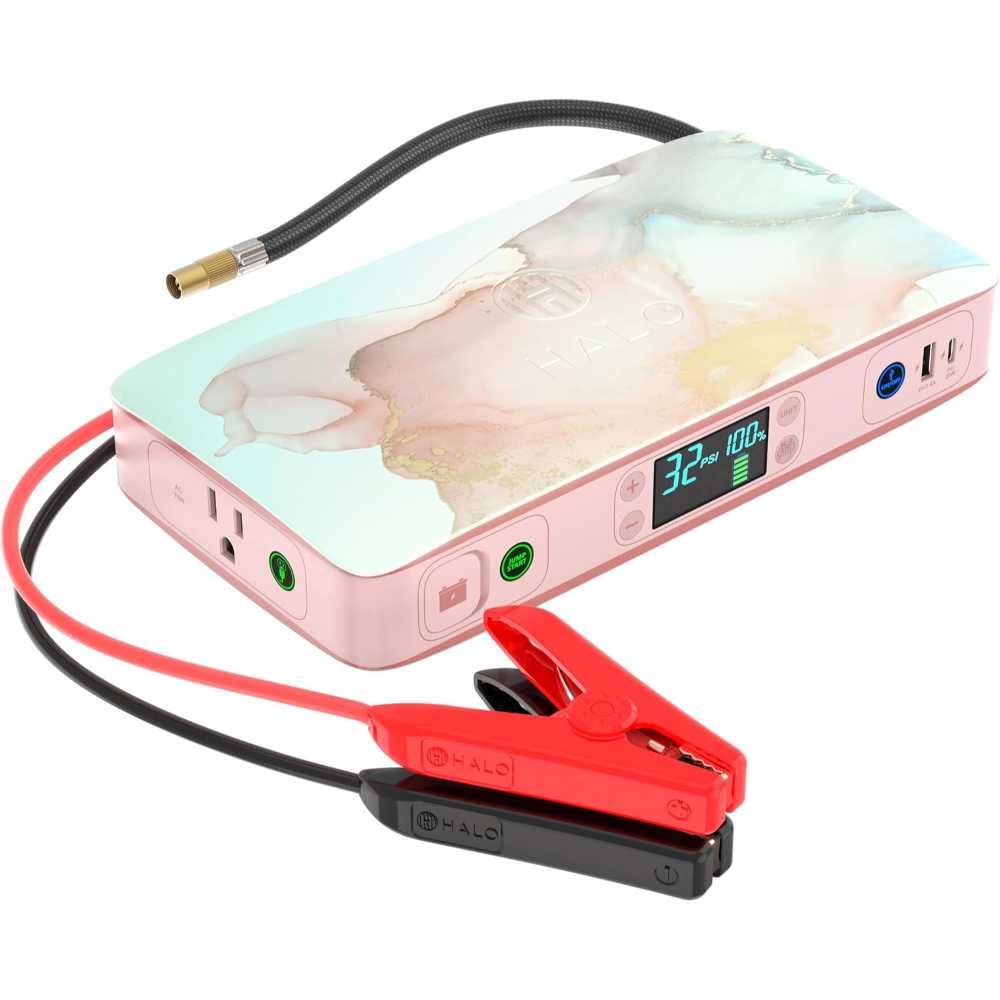 Halo Bolt Ultimate 2 Portable Jump Starter & Air Compressor