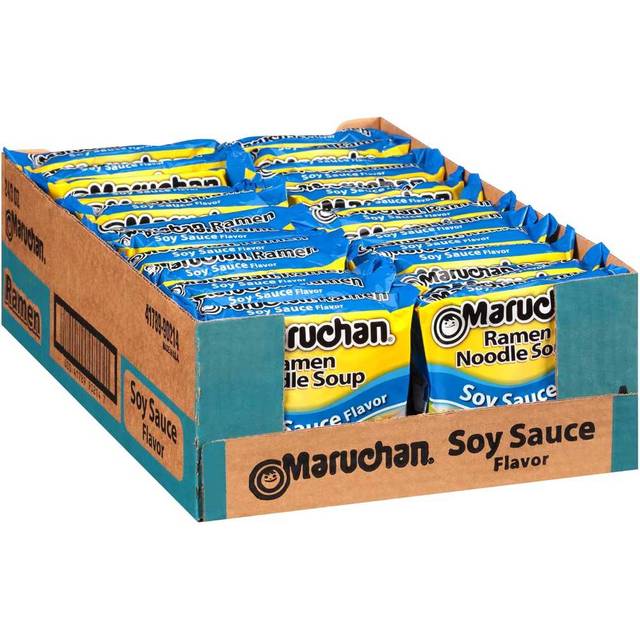 24-Pack Maruchan Ramen (Soy Sauce)