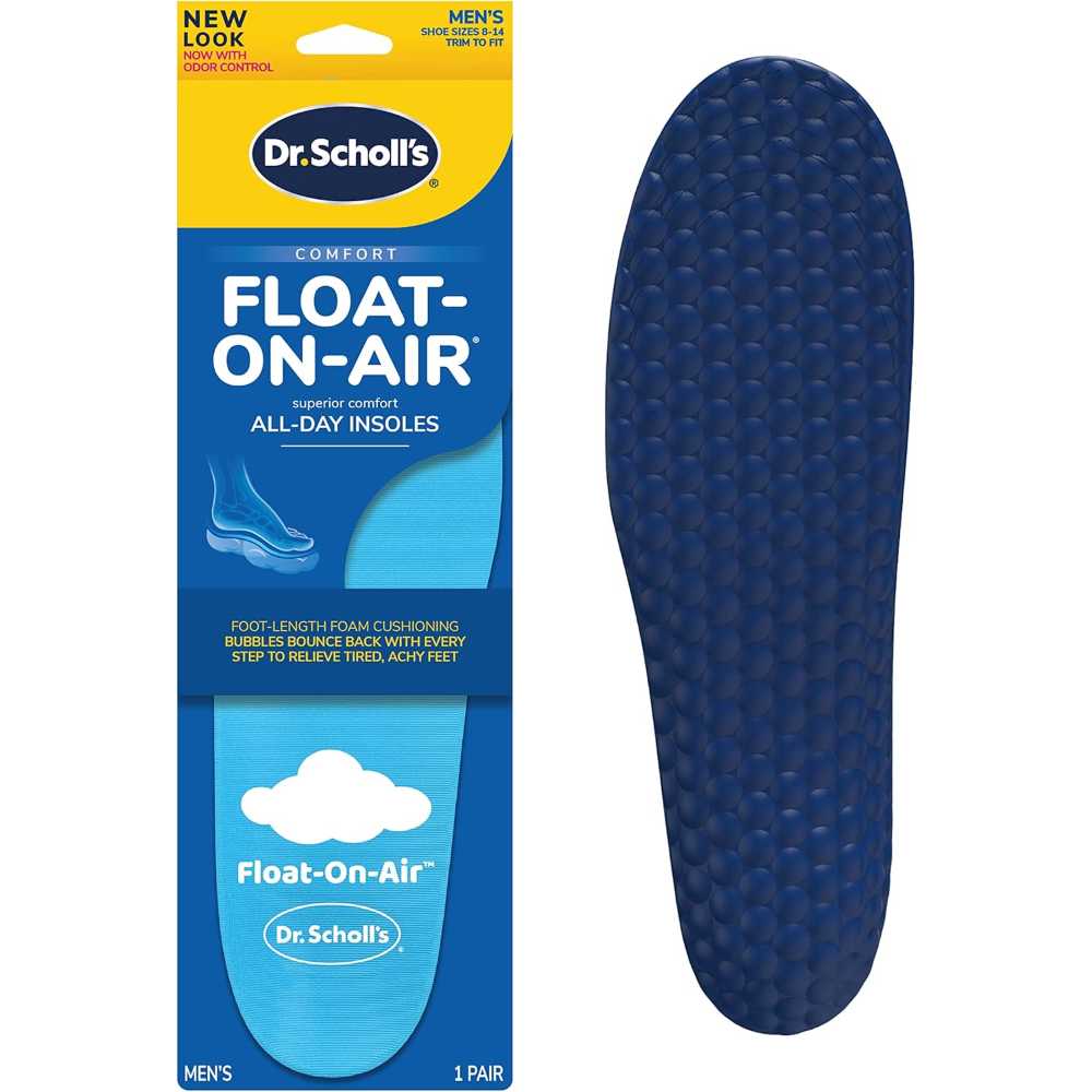Double Coupon: Dr. Scholl's Men's Float-On-Air Insoles