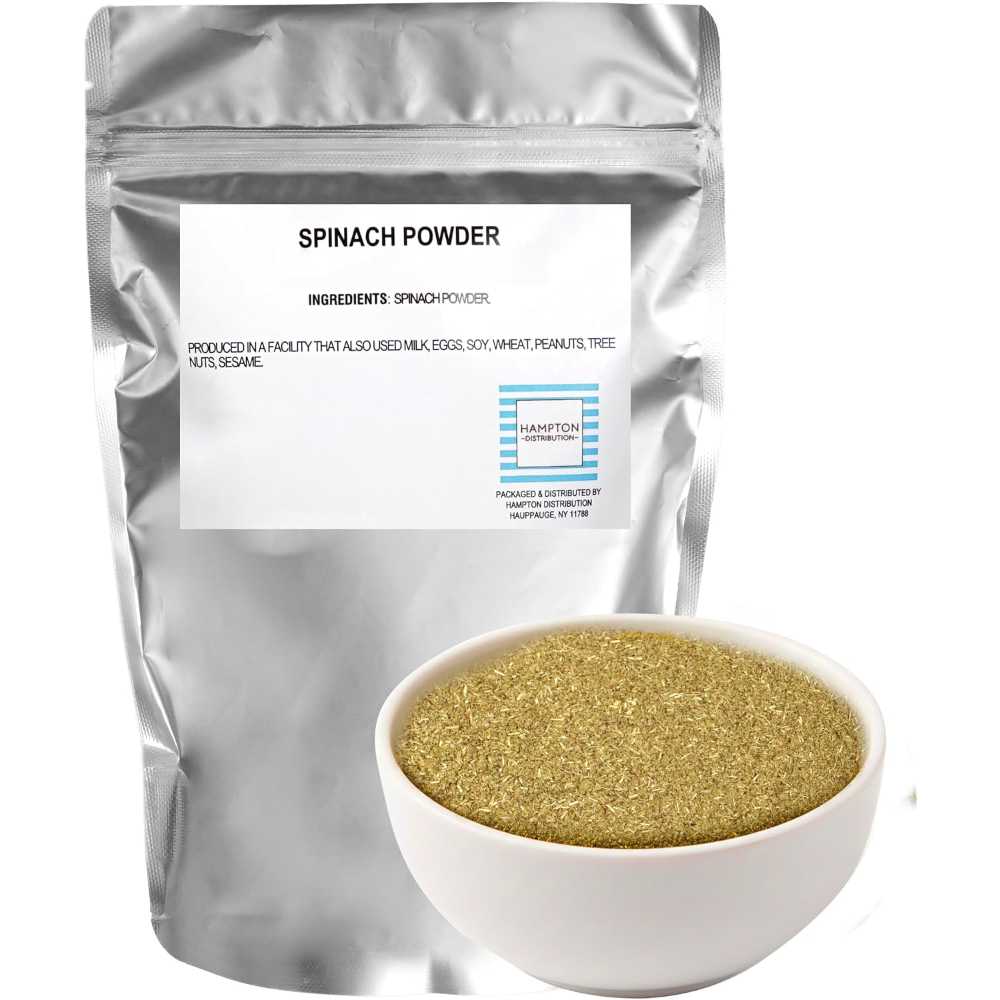 Hampton Distribution Spinach Powder, 1 lb.