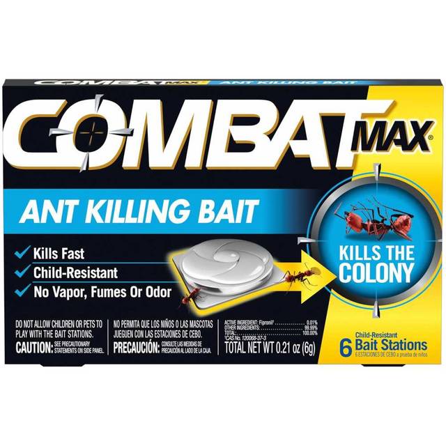 6-Pack Combat Max Ant Killing Bait Stations