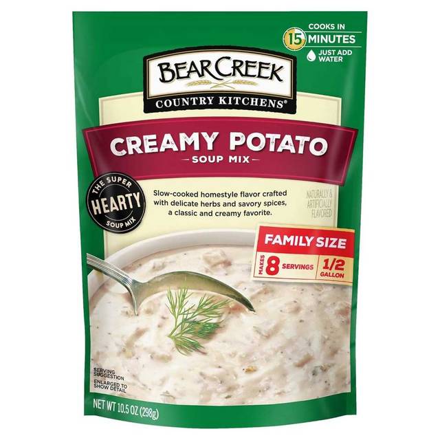6-Pack Bear Creek Creamy Potato Soup Mix, Family Size 10.5 oz. ($2.73/Each)