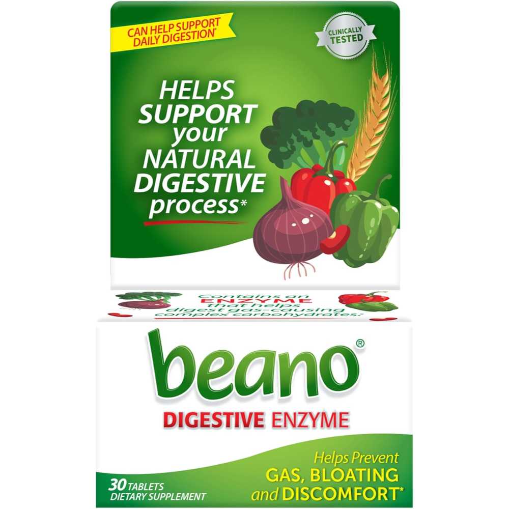 30-Pack Beano Digestive Enzyme Tablets
