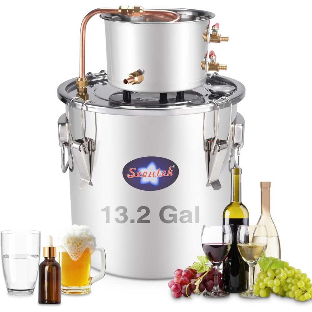 Seeutek Alcohol Distiller (13.2 Gallon)
