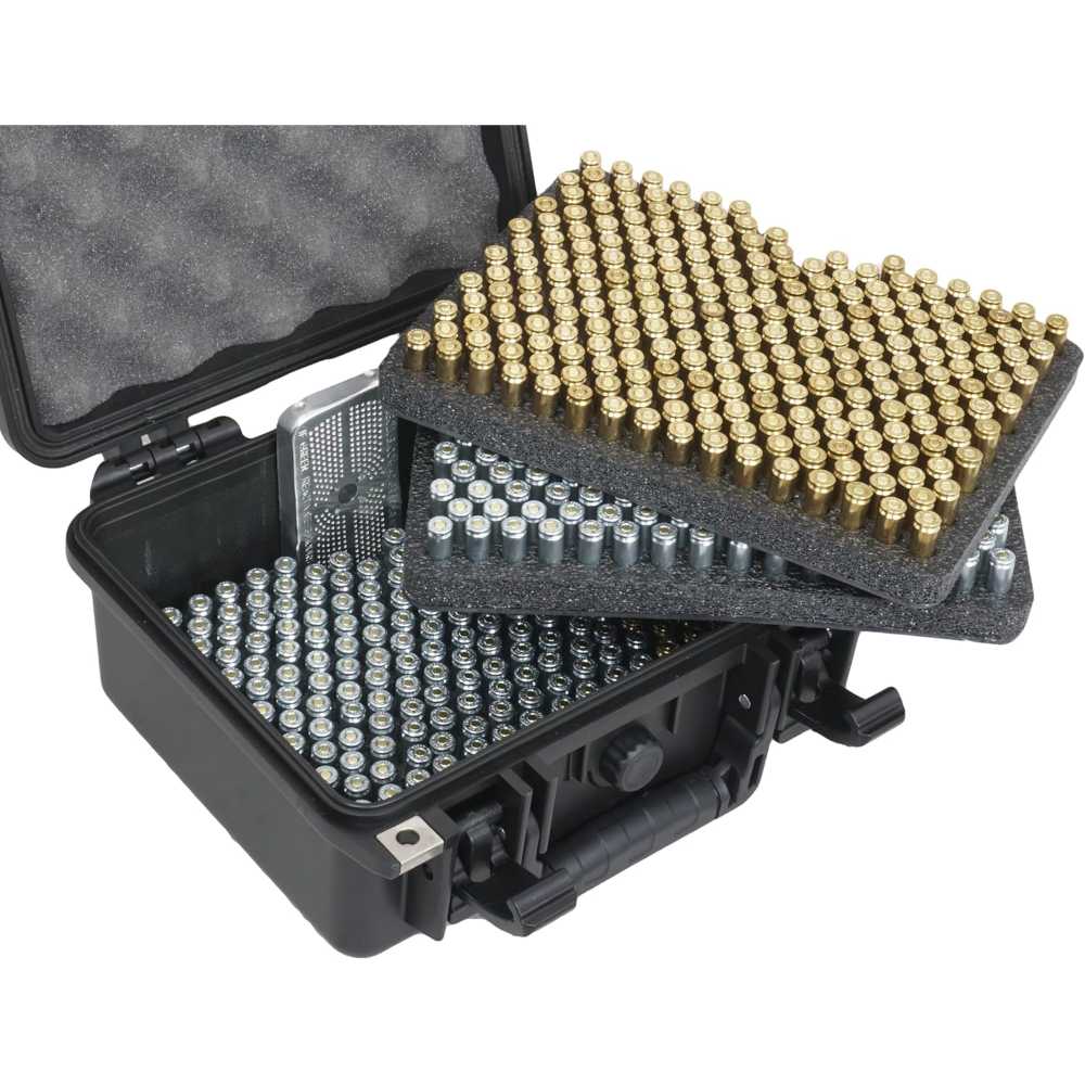 Case Club x684 Multi-Caliber Long Term Ammo Storage Hard Case w/ Silica Gel Canister