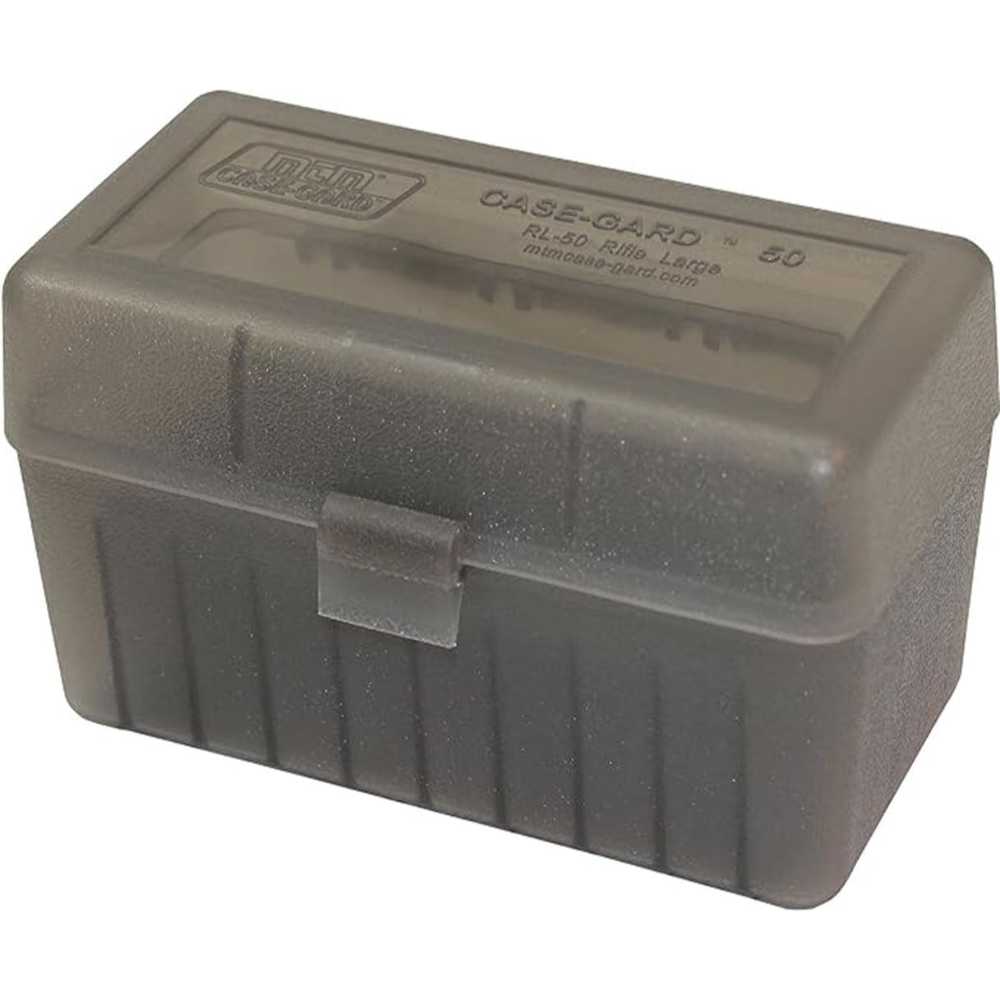 MTM 50-Round Flip-Top Rifle Ammo Box (Fits 30-06, 270 Win, 25-06 & More)