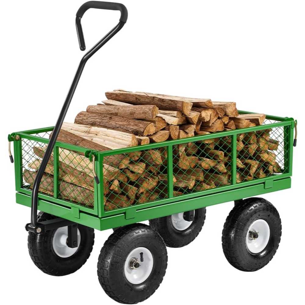 VEVOR 680 lbs. Steel Garden/Utility Cart