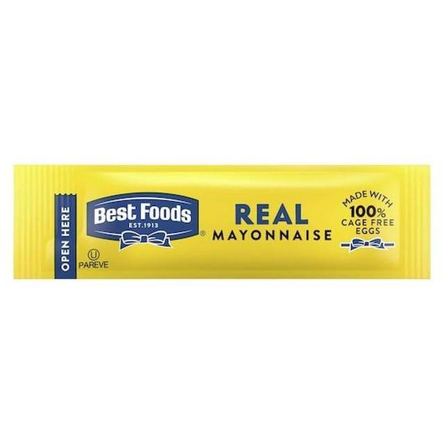 210-Pack Best Foods Real Mayonnaise Packets, 0.38 oz. (79.8 oz. Total)