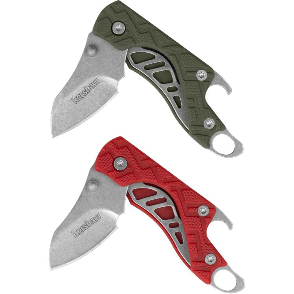 2-Pack Kershaw Cinder 1.4" Folding Keychain Knife