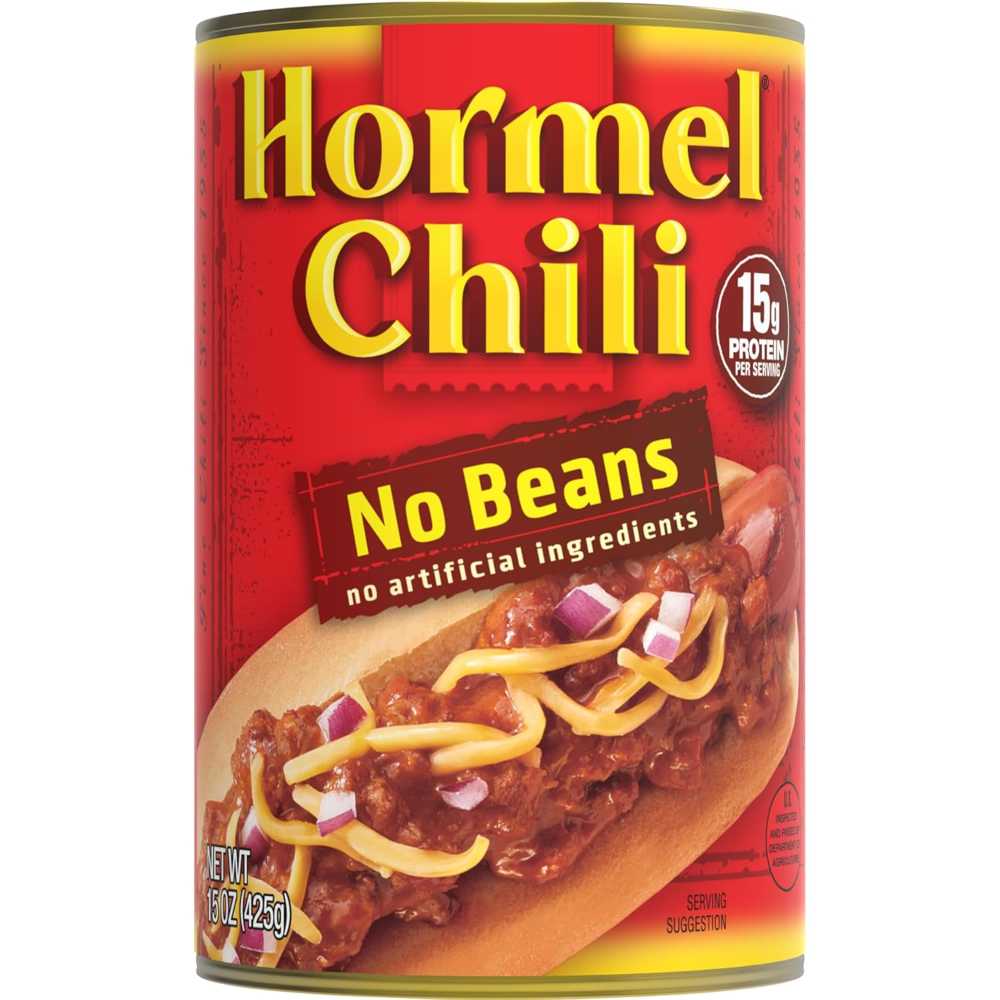 12-Pack Hormel Chili No Beans, 15 oz.