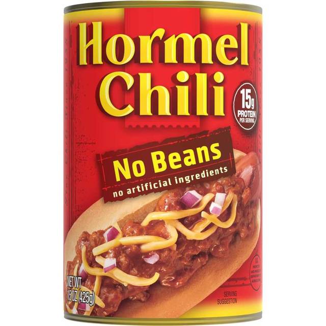 12-Pack Hormel Chili No Beans, 15 oz.