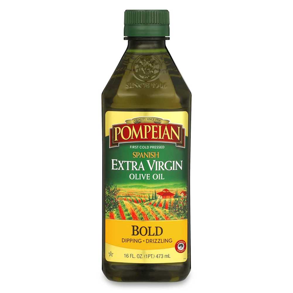 Pompeian Spanish Bold Extra Virgin Olive Oil, 16 oz.