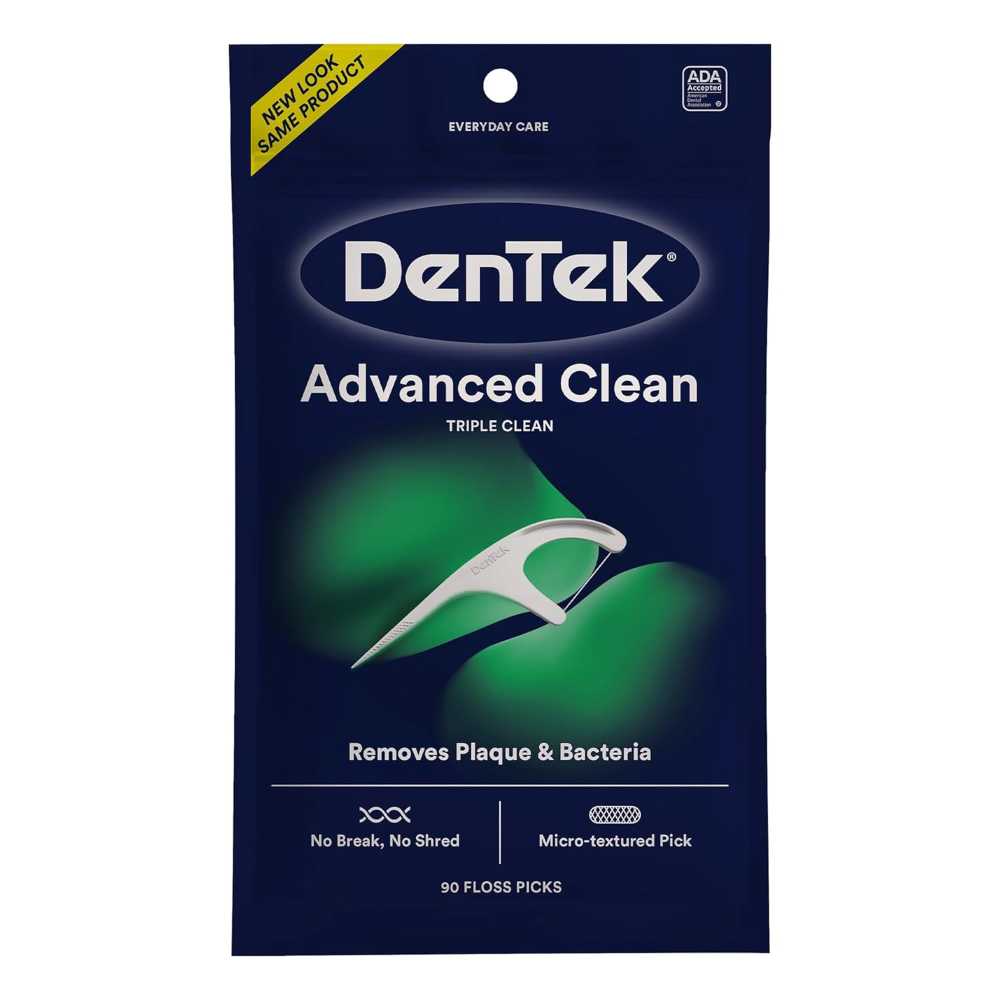 90-Pack DenTek Triple Clean Advanced Clean Floss Picks