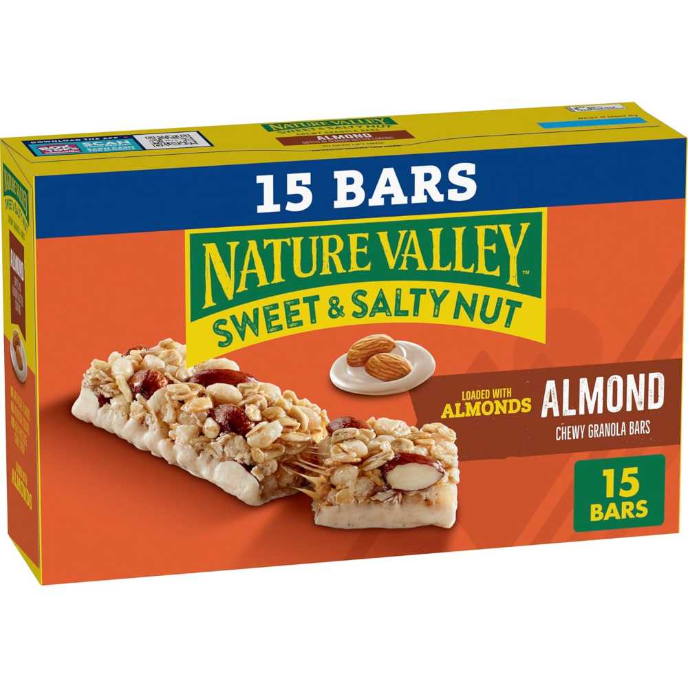 15-Pack Nature Valley Sweet & Salty Nut Granola Bars (Almond)