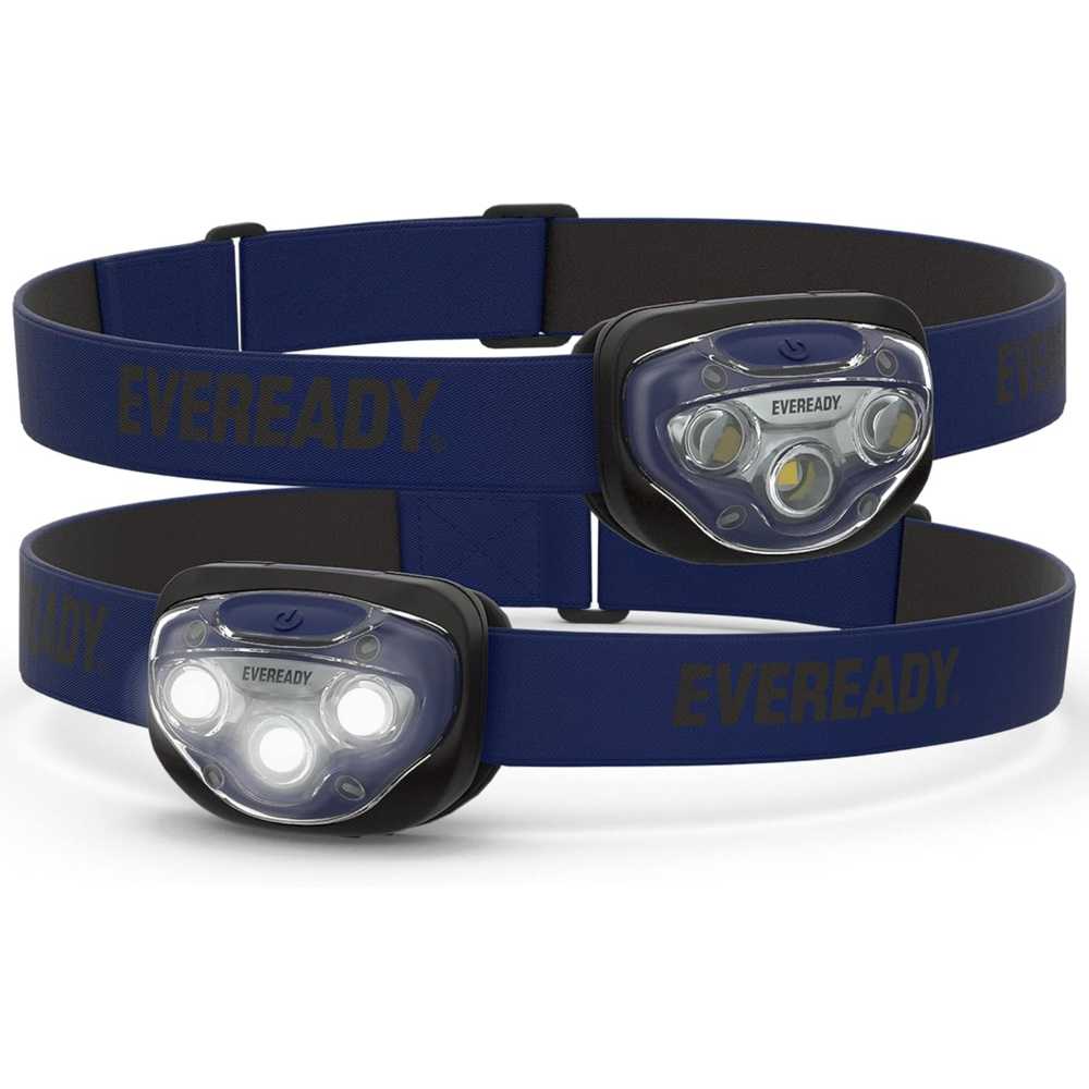 2-Pack Eveready LED Headlamp (Batteries Included)