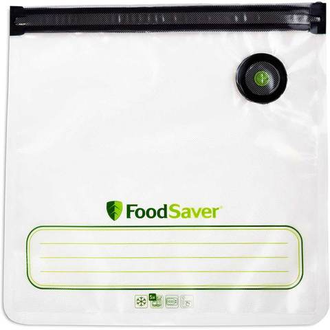 8-Pack FoodSaver Reusable Gallon Vacuum Zipper Bag