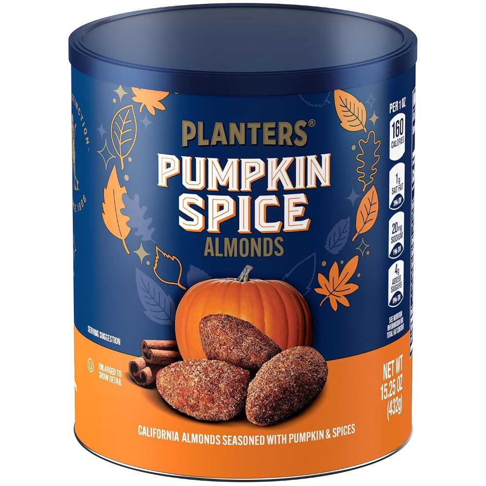 PLANTERS Pumpkin Spice Almonds, 15.25 oz.