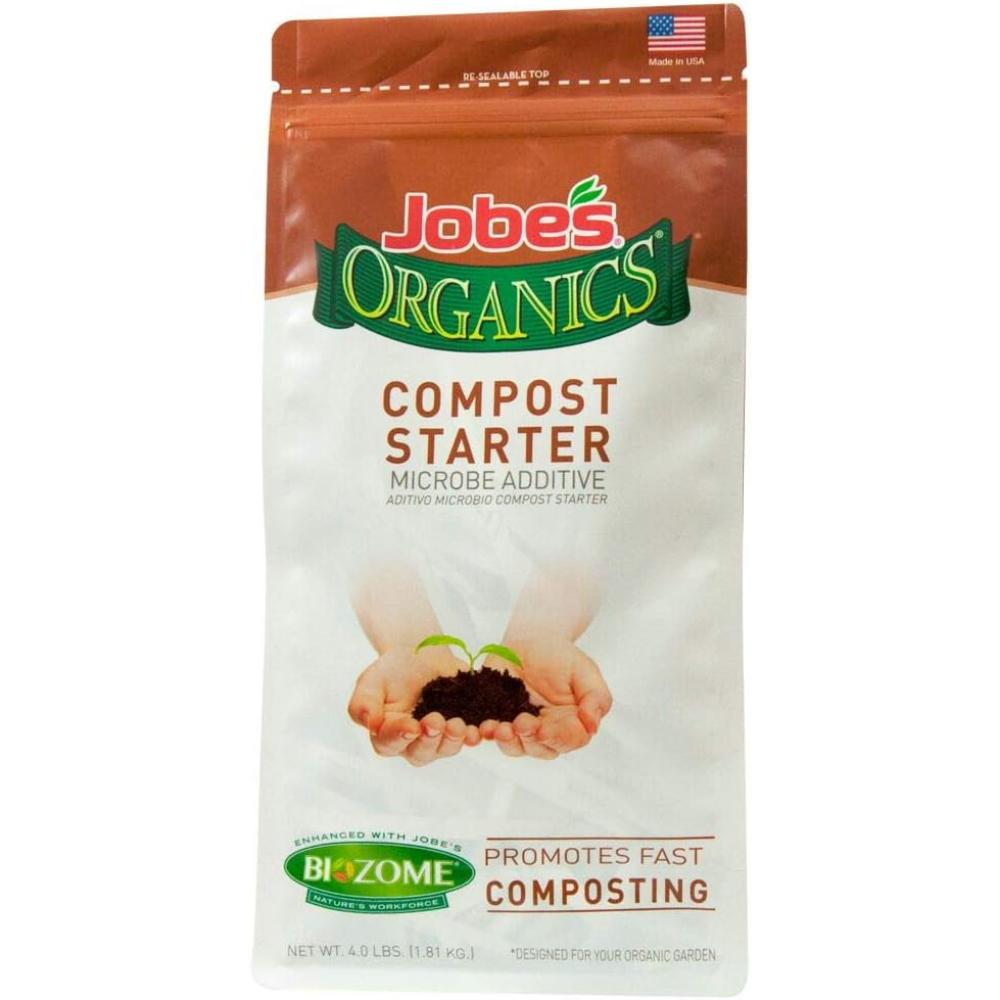Jobe's Organics Fast Acting Fertilizer Compost Starter, 4 lb.