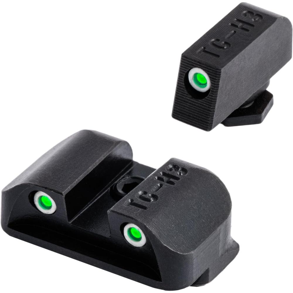 TRUGLO Tritium Front & Rear Night Sights for Glocks