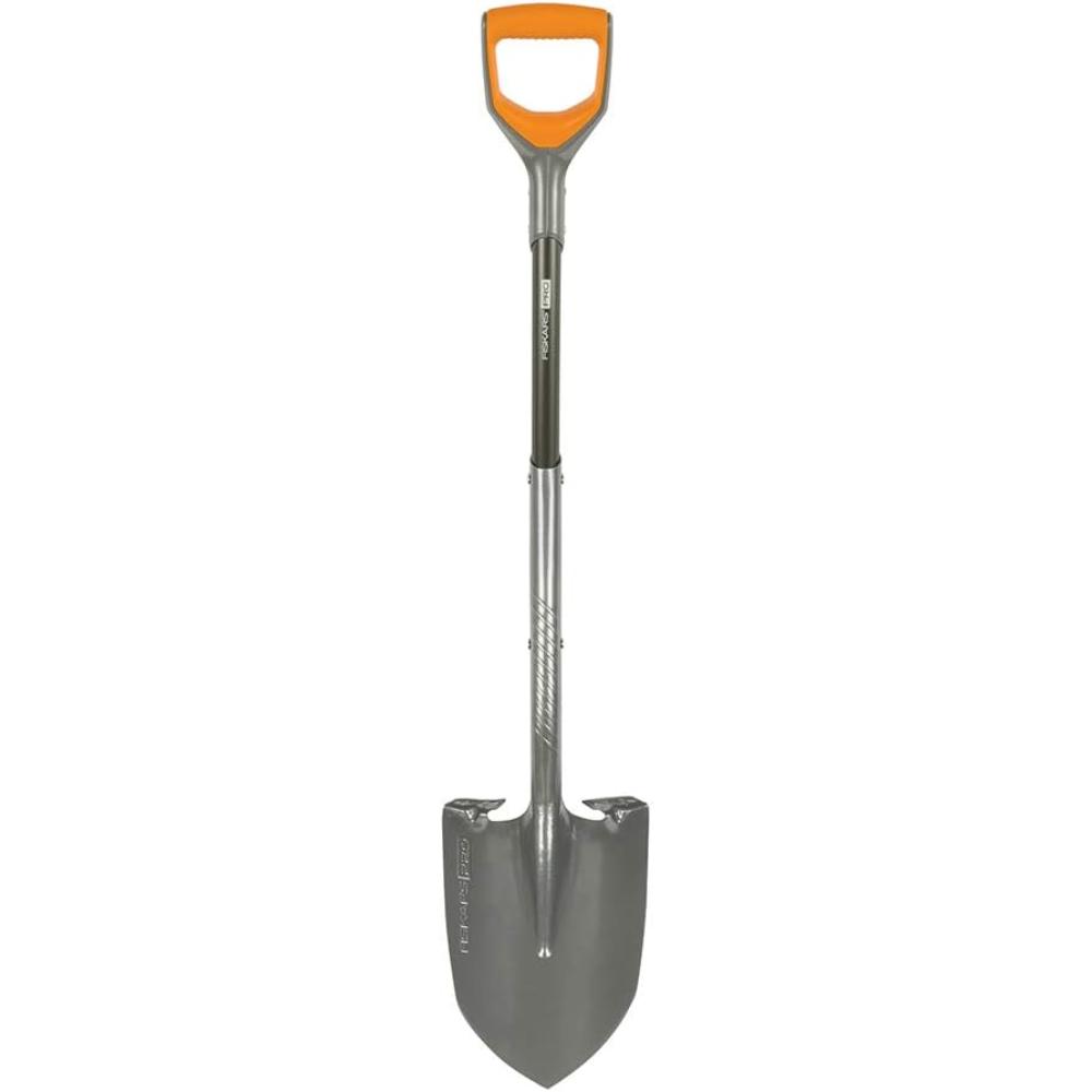 Fiskars Pro 44" Heavy Duty Steel Digging Shovel