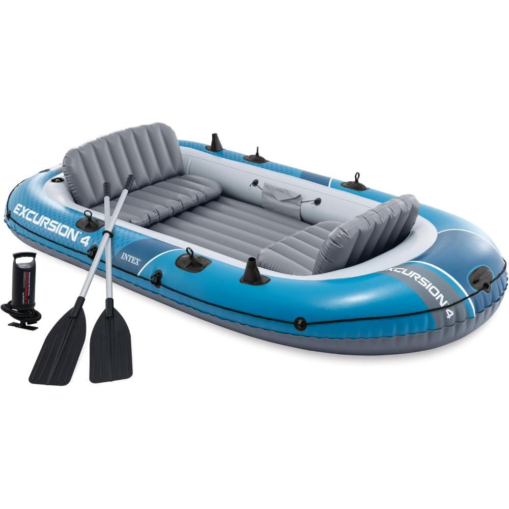 Prime: Intex Excursion 5-Person Inflatable Fishing Boat w/ Oars