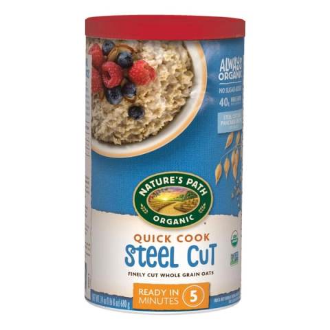 Nature's Path Organic Steel Cut Oatmeal, 24 oz.