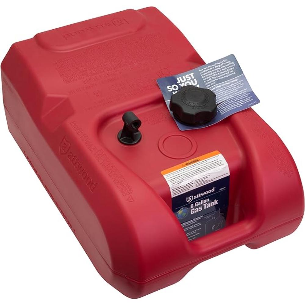 Attwood 6-Gallon Portable Marine Fuel Tank