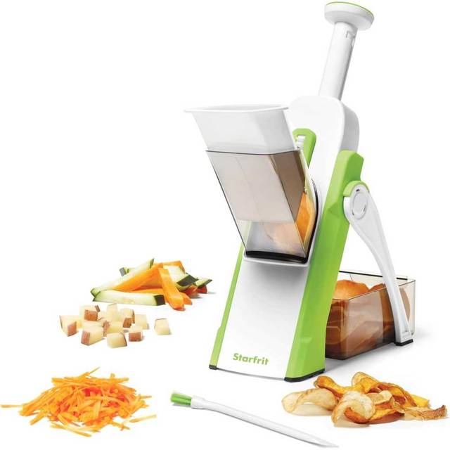 Starfrit Pump'n'Slice Vertical Mandoline, Chopper, Slicer