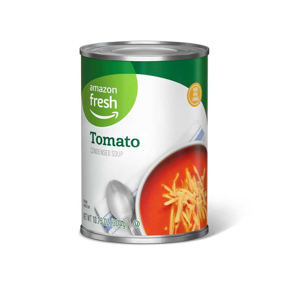 Amazon Fresh Condensed Tomato Soup, 10.75 oz.