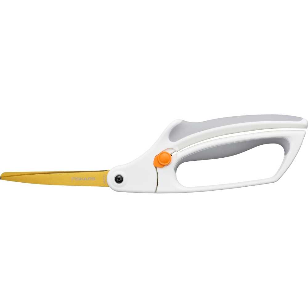 Fiskars 10" Easy Action Spring-Assisted Titanium Scissors