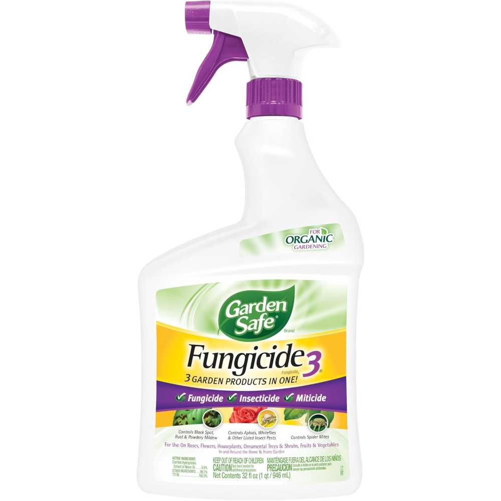 Garden Safe Fungicide3 For Organic Gardening, 32 oz.