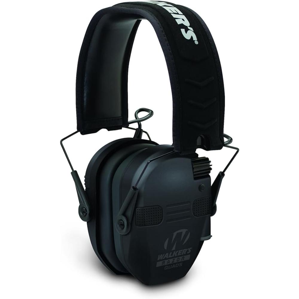 Walker's Razor Quad 4-Mic 360 Degree Electronic Muffs