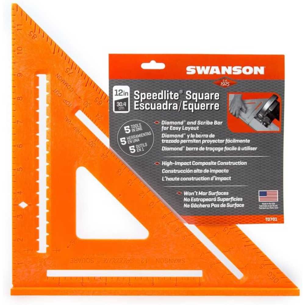 Swanson Tool Co. 12" Speedlite Speed Square