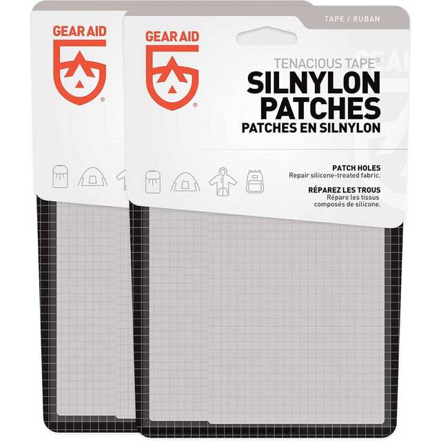 2-Pack Gear Aid Tenacious Tape Silnylon Patches