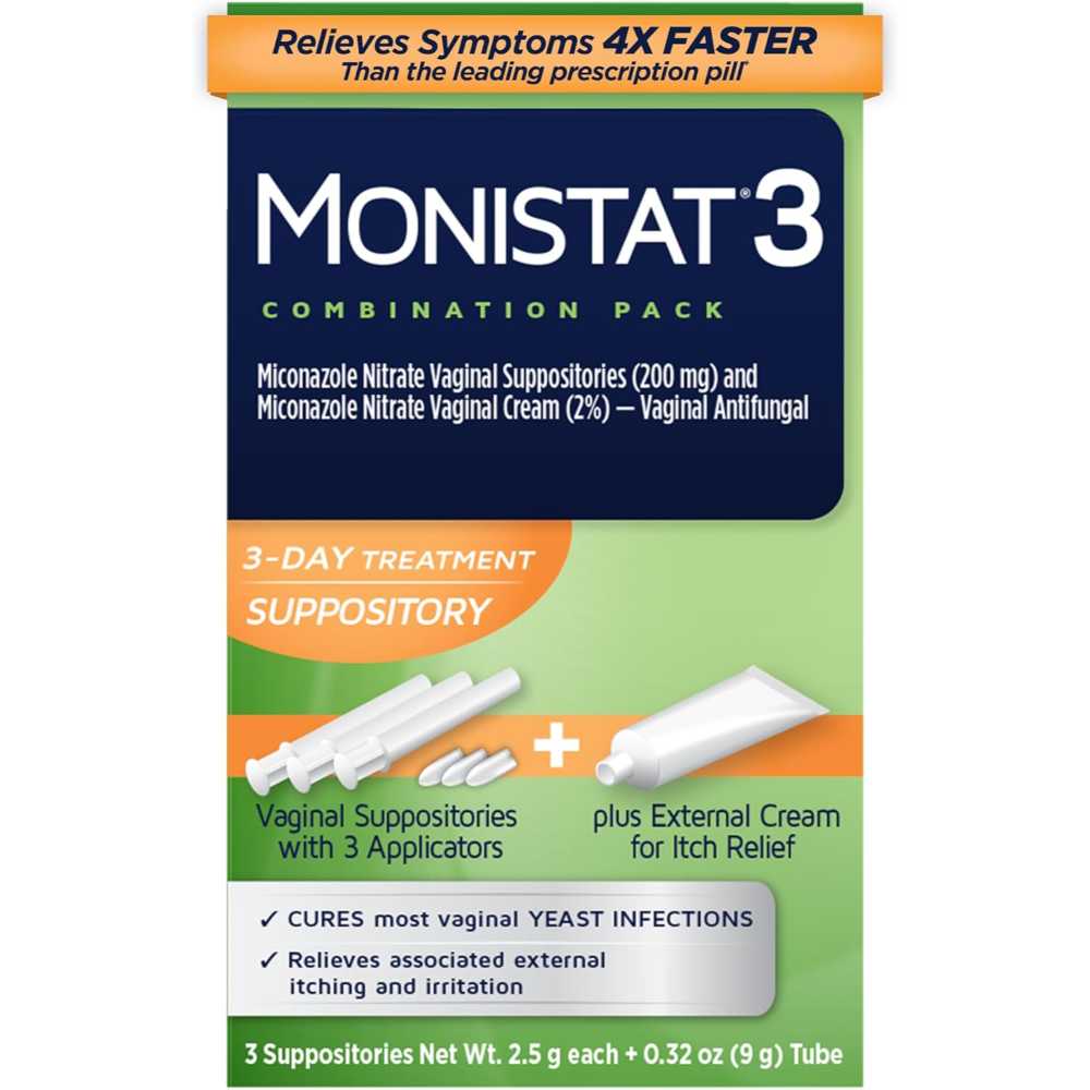 Monistat 3-Day Yeast Infection Treatment