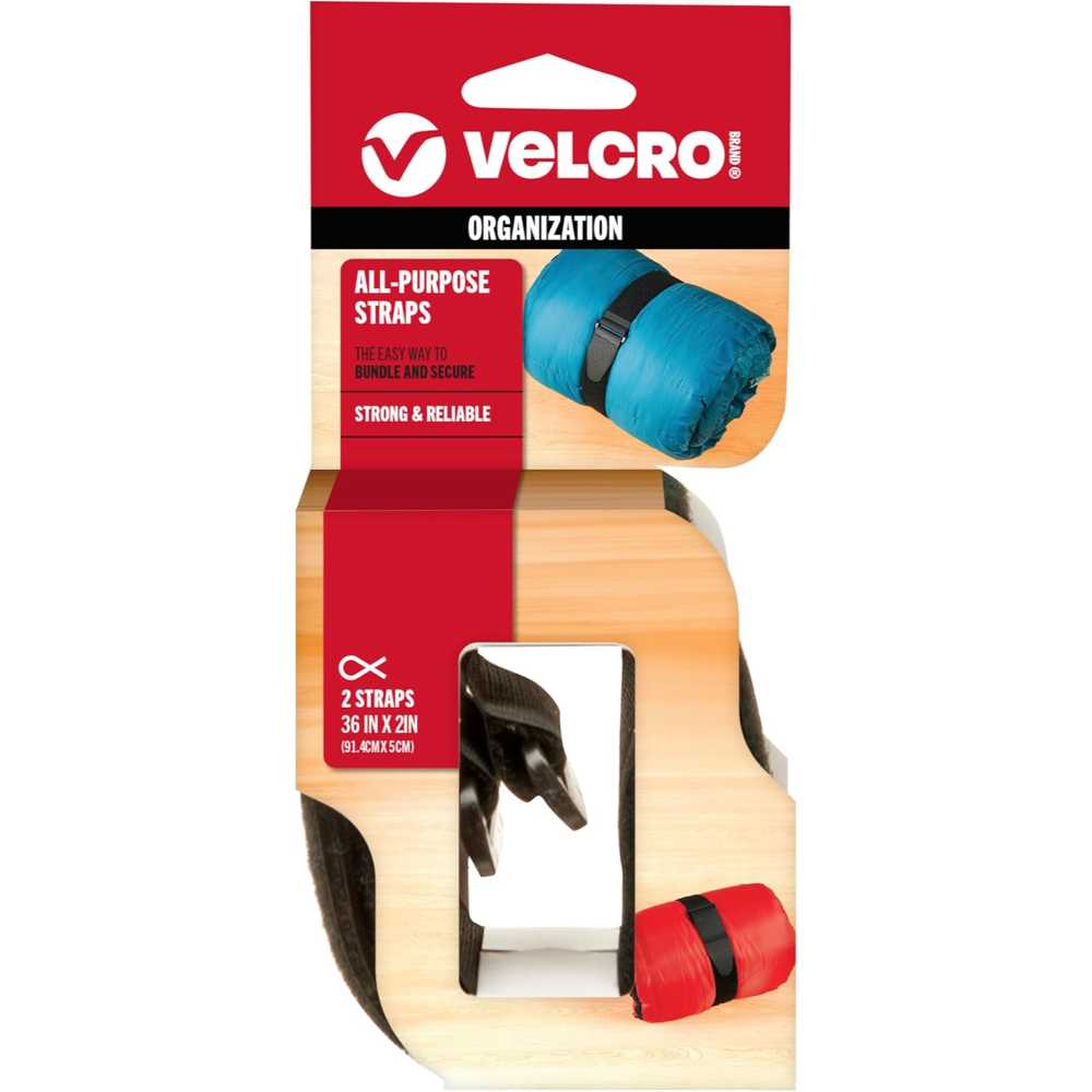 2-Pack VELCRO Brand All-Purpose Straps (2" x 36")