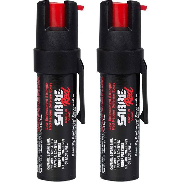 2-Pack SABRE RED Compact Pepper Spray