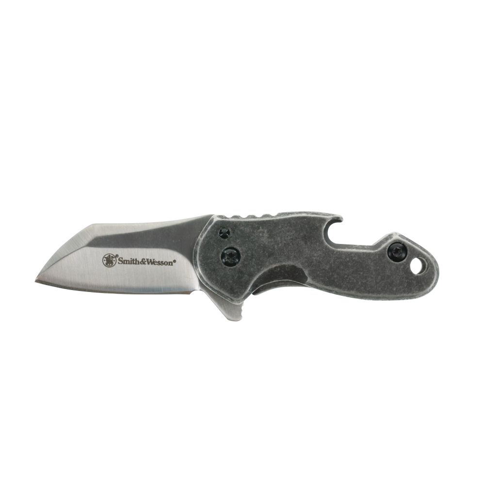 Smith & Wesson Drive Keychain Knife w/ Bottle Opener
