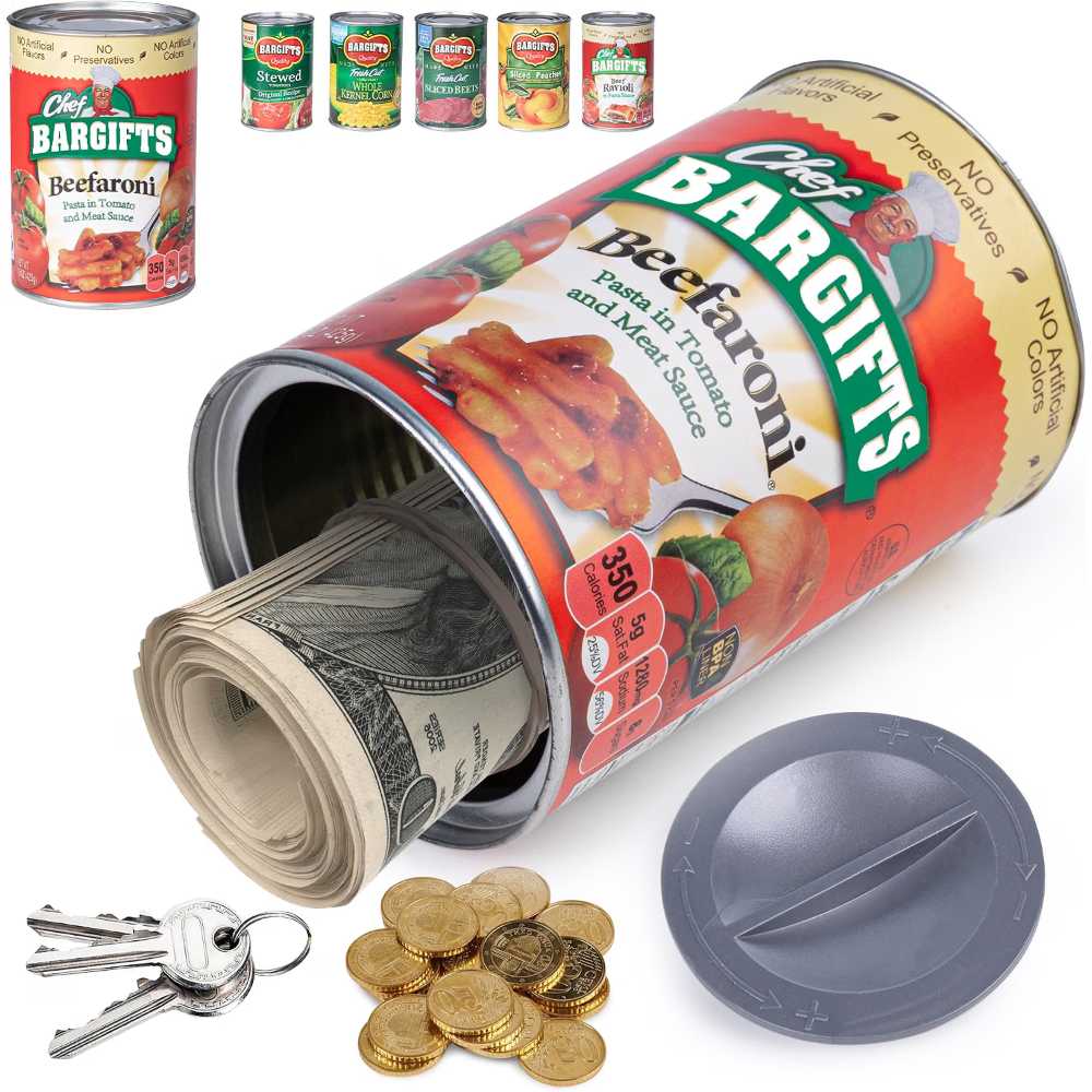 BarGifts Fake Can Secret Stash (Chef Boyardee)