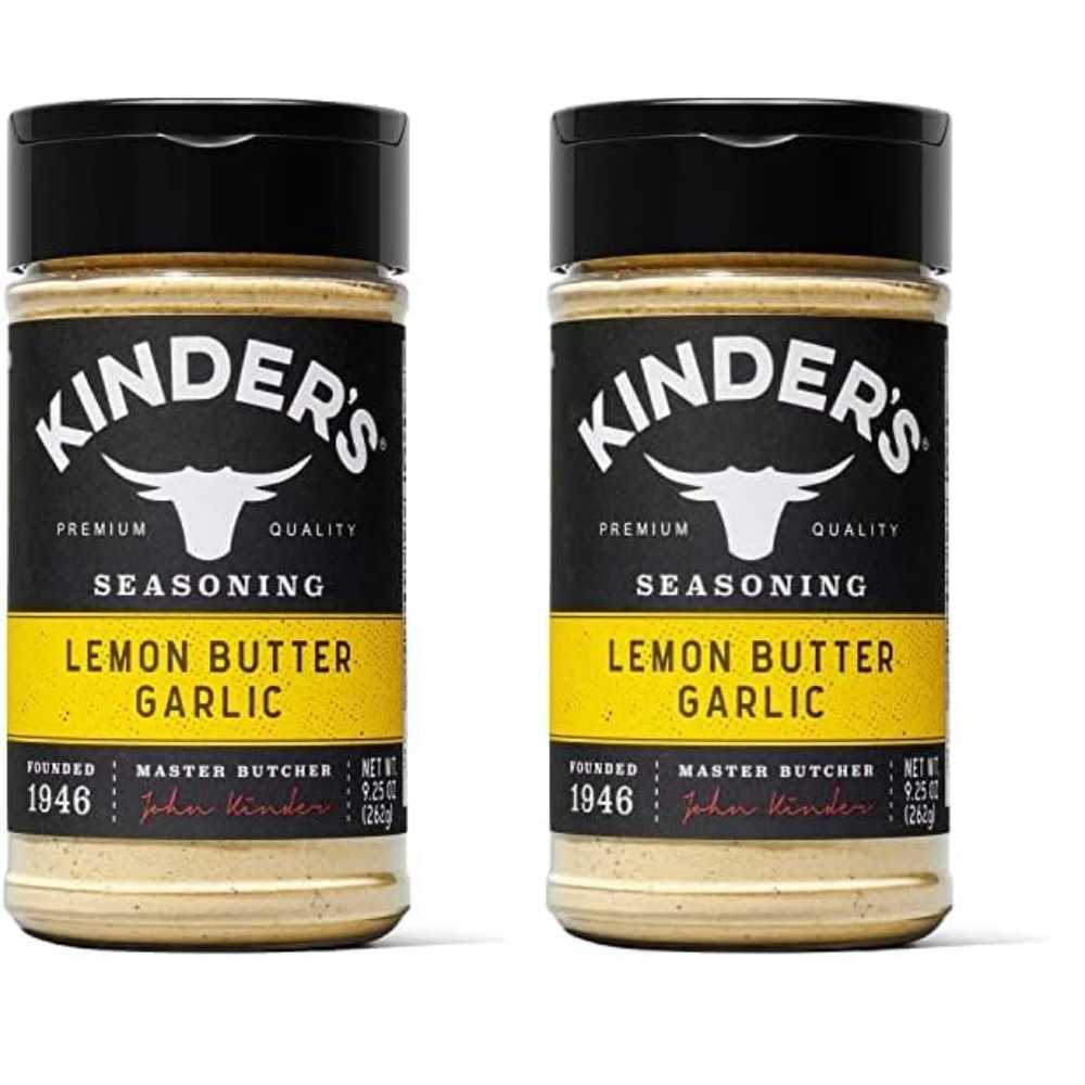 2-Pack Kinder's Lemon Butter & Garlic Seasoning, 9.25 oz