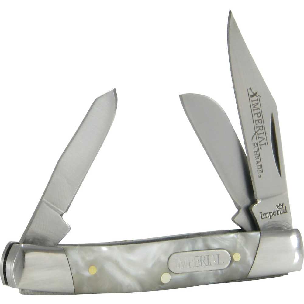 Imperial Stainless Steel 3-Blade Pocket Knife